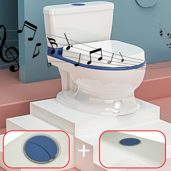 Custom Logo Baby Potty Seat with Music Function for Eco Friendly Training
