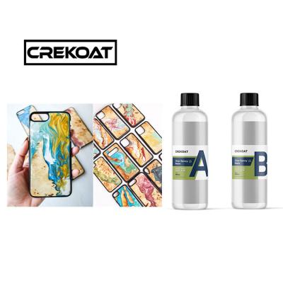 Joalharia Zero COV Epoxi Resina Arte Auto-nivelação Epoxi clara