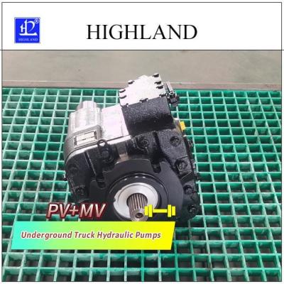 PV22 MV23 Underground Truck Hydraulic Pumps Cast Iron Housing 1 Year Warranty