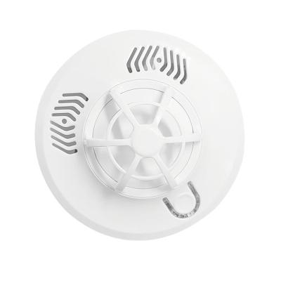 AC220V Power 4-Wire Smoke Detector With Relay Output For Power Cubicle In Alarm System