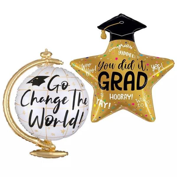 Радуги медали Woodpecker студента трофея градации воздушный шар фольги выдающей форменный