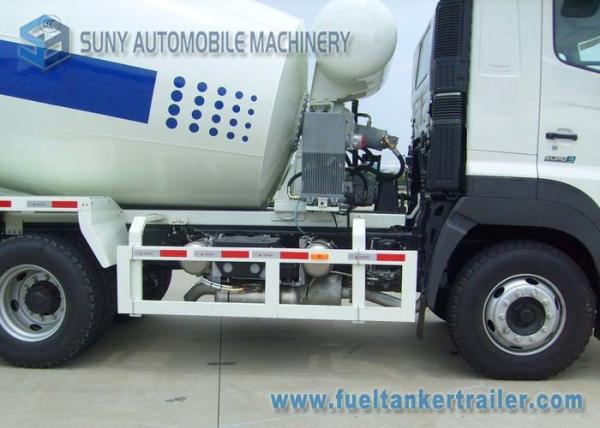 12M3 Hino 700 Beton Mixer Truck 410Hp ZF Reducer Rexroth Pump And Motor