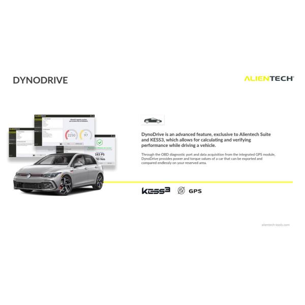 Herramienta de programación de ECU y TCU original de Alientech KESS3 con DynoDrive activado a través de OBD / Bench y Boot Model Upgraded Cable Set