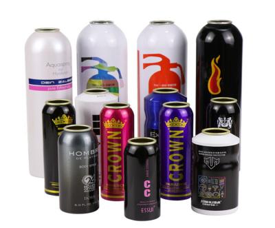 Cosmetic Detergent Aluminium Monobloc Aerosol Cans 15ml-600ml Spray Paint Canister