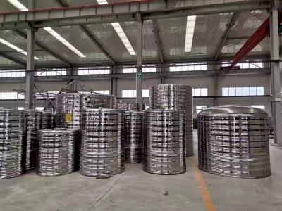 304 316 10000lliter Cylindrical Stainless Water Tank Portable Storage SS Water Tank