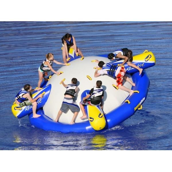 Amusement floating Inflatable Water Park Equipments inflatable water game