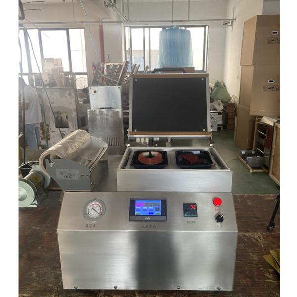 машина упаковки кожи вакуума уплотнителя подноса 220V Benchtop Semi автоматическая для еды