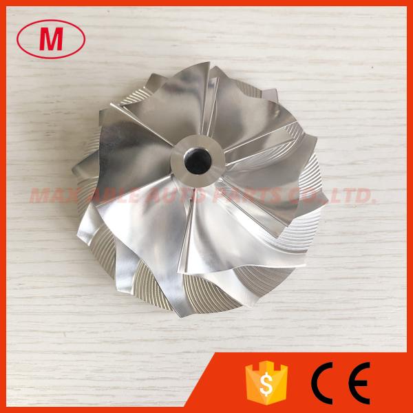 T66 T66BS 65.58/90.96mm 6+6 blades high blades turbo billet/milling/aluminum 2618 compressor wheel for Turbonetics