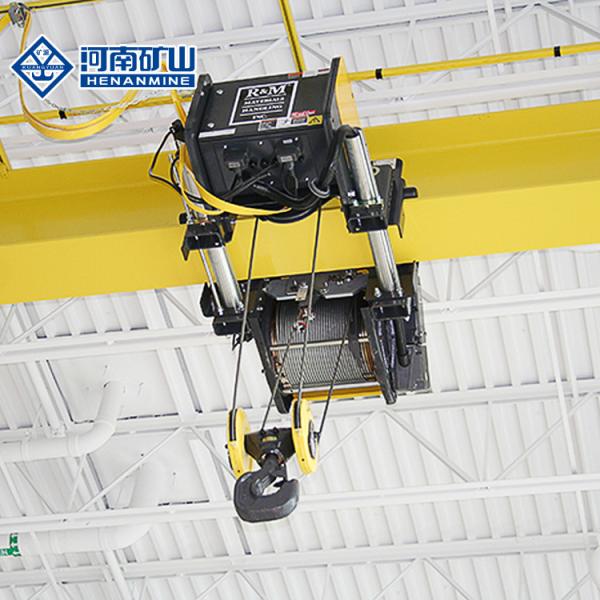 10T European Style Single Girder Overhead Crane Woking Class A5 Variable-Frequency