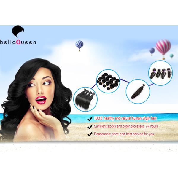 Free Tangle Full Cuticle Intact Grad 7A Deep Wave Remy Hair Extension Hiar Weft