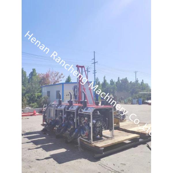 42KW Core Drilling Rig Small Diamond Core Drill Rig с 0-1200rpm верхний привод вращающейся головы и 700KGS подъемной силы