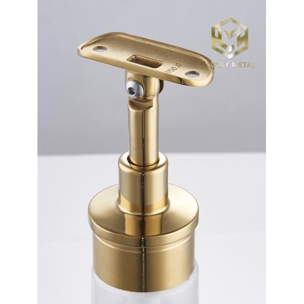 Stainless Steel Balustrade Handrail Glass Tube Bracket Stair Railing Fittings