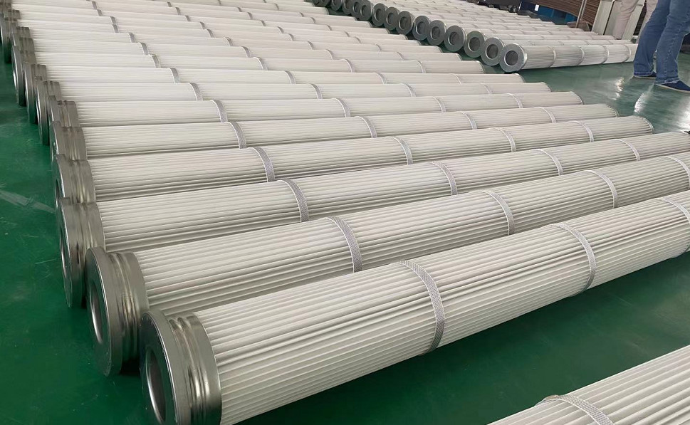 2000mm плиссированные фильтры сумки гальванизировали ленты BHA и ЛЮБИМЦА 4 крышки защитные