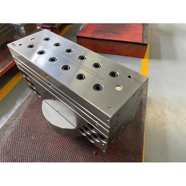 Co-Extrusion Wallboard Asa Pc Pe Upvc Profile Extrusion Die Mold Moulds in Silver PVC