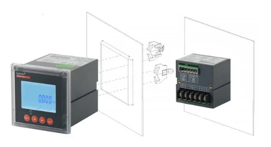Acrel PZ72L | RS485 Modbus-RTU, Intelligent Power Monitoring