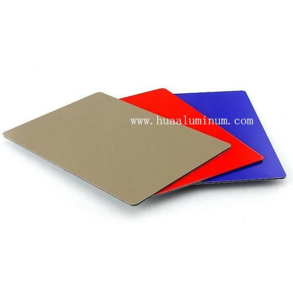 4x8ft Exterior Aluminium Wall Panels , ASTM 6mm ACM Panels In Exhibition