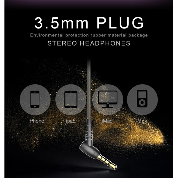 D05 Earphone Zinc Alloy HiFi Earphone In Ear Earphones fone de ouvido BASS Metal DJ MP3 Headset auriculares audifonos St