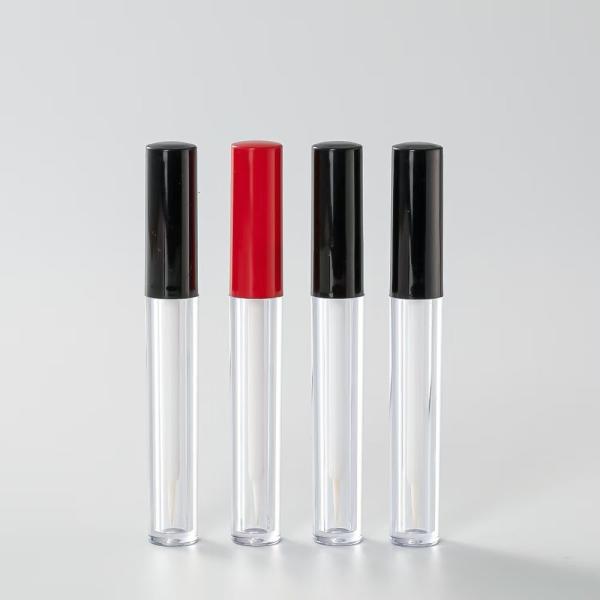 Cylindrical Slim Lip Glaze Tube for Repair Liquid and Other Cosmetics