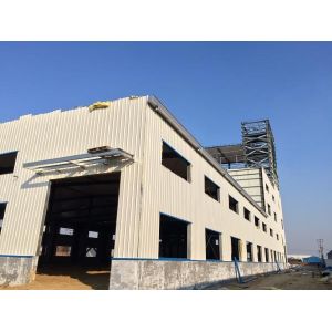 Структура стальной конструкции для складов и мастерских