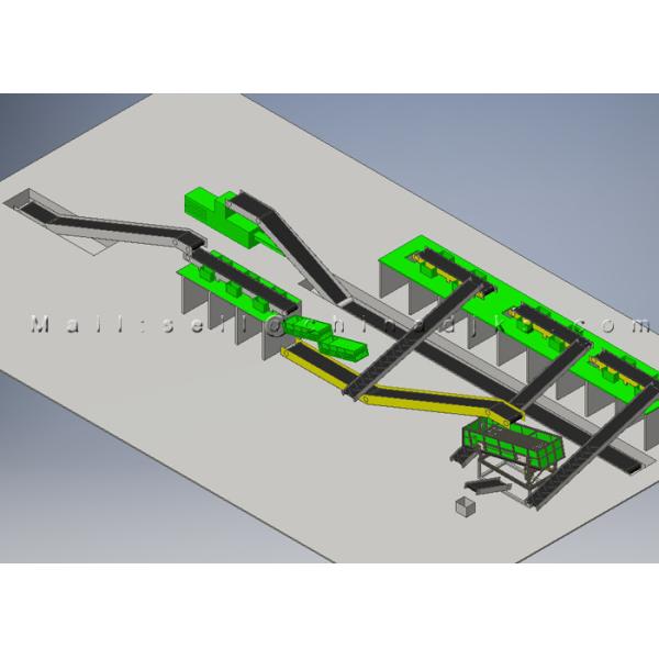 Agricultural Municipal 700TPH Waste Management Recycling Plant