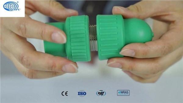 PN25 Injection Copper Insert Ppr Pipe Fittings Male Tee