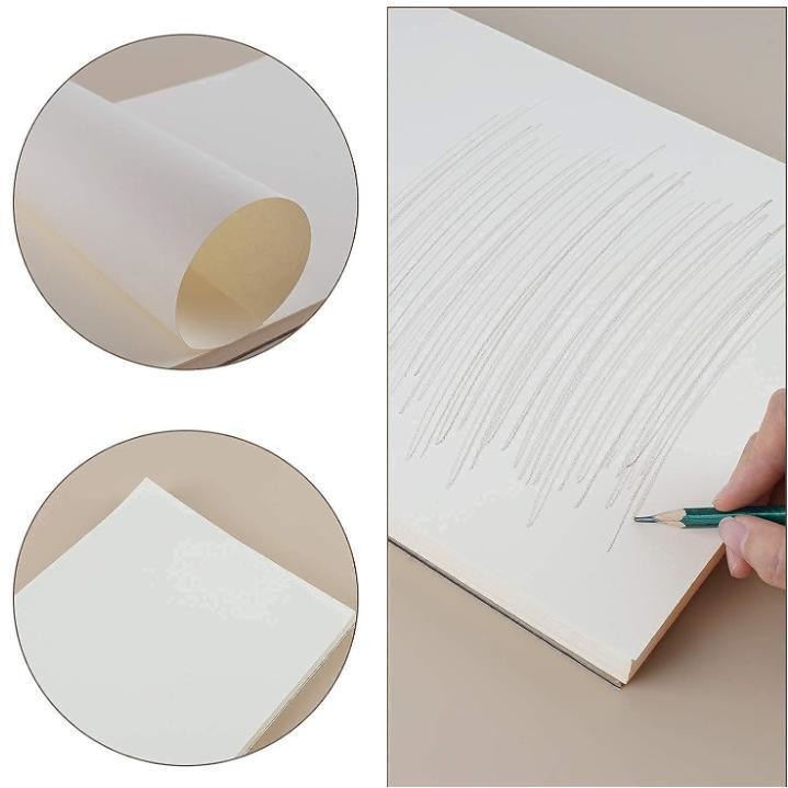 A5 Sketch Book Pack Spiral Bound with 100 Sheets of Acid Free Drawing Paper