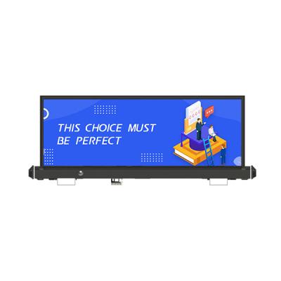 RoHS CE P2.5 Taxi Roof LED Display Intelligent Control 4G LED Taxi Roof Signs