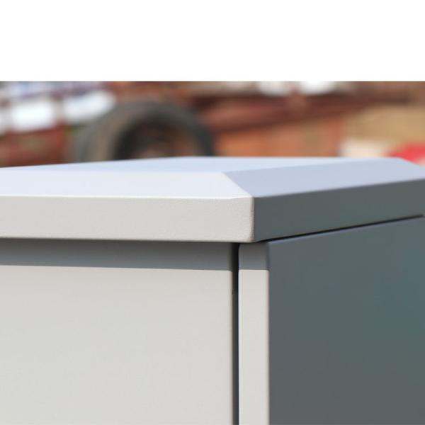 Galvanized Steel Electrical Enclosure Cctv Power Supply Distribution Box White Coating