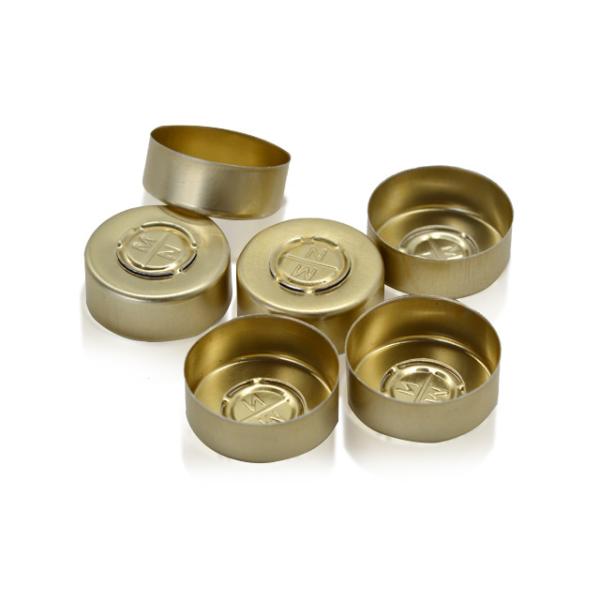 20 mm de alumínio rasgar o selo Flip Top Cap pedido personalizado aceito