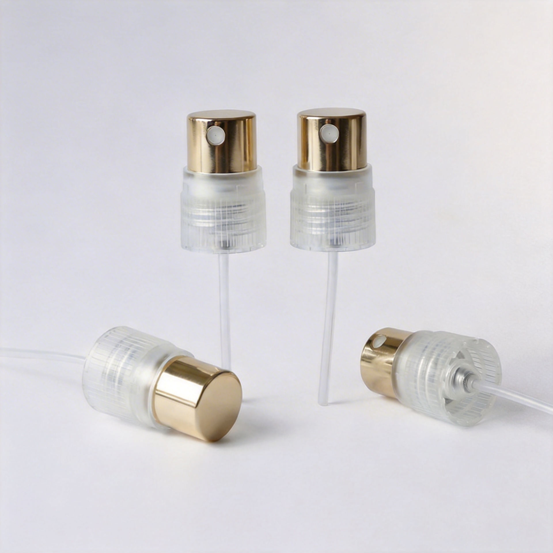 Perfume Pump Sprayer FEA15 Original Aluminum Plastic Screw Neck Accessories