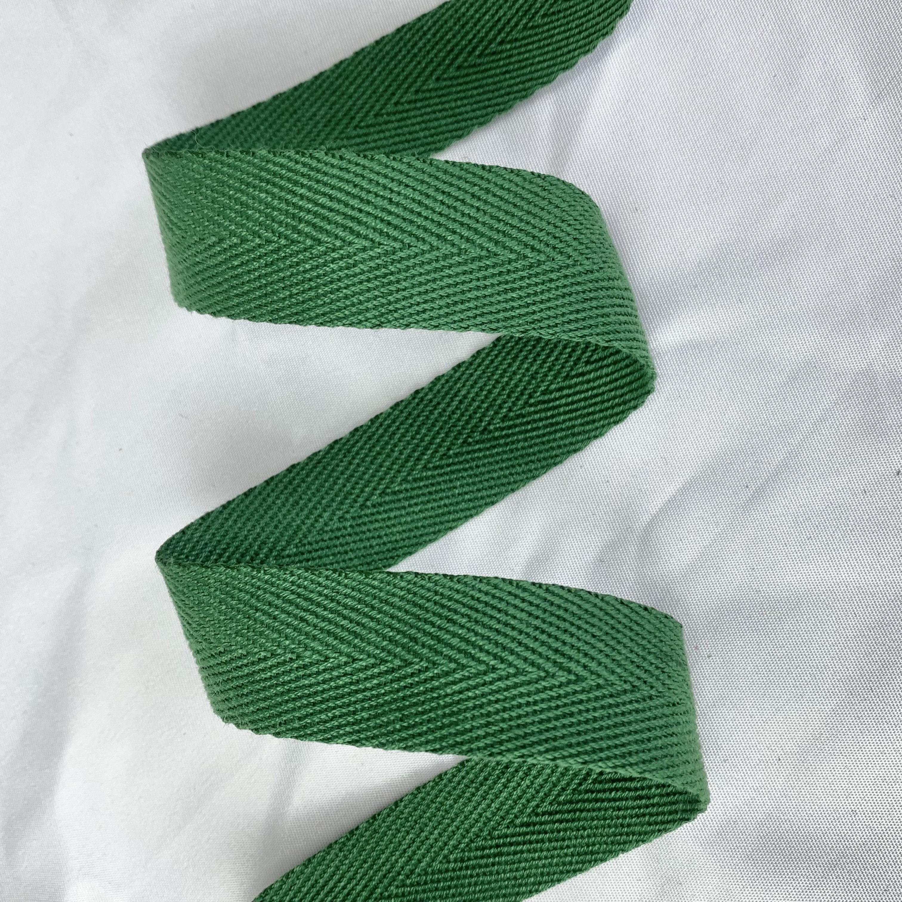 Herringbone polyester-cotton webbing Various colors Backpack strap Belt Handbag strap