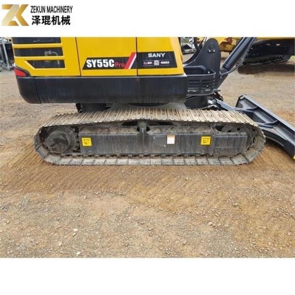 Sany SY55C Pro Mini-Excavator with 1000-3000 Working Hours and Other Hydraulic Pump