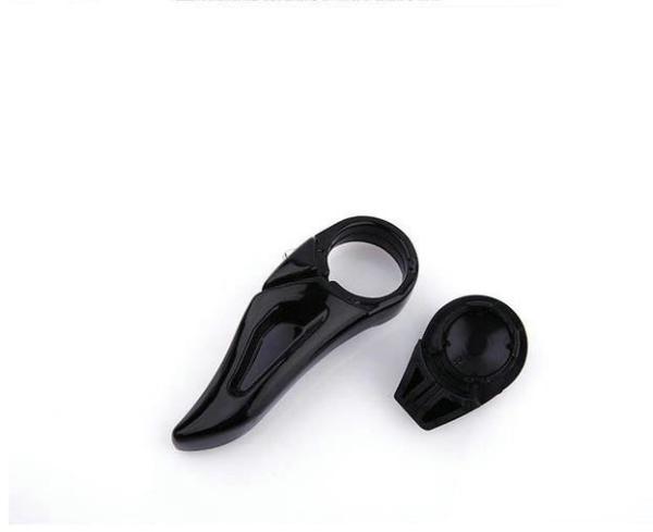 New Design Bicylce MTB bike TPR Rubber&Alloy Sheep Angle Grips Ergonomic Components Bar End Handlebars Push On Soft Grip