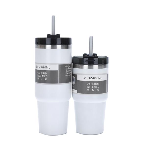 Portable Car Coffee Mug Vacuum Flask Outdoor Car Mug Double Kid Adults Stainless Steel Bottle