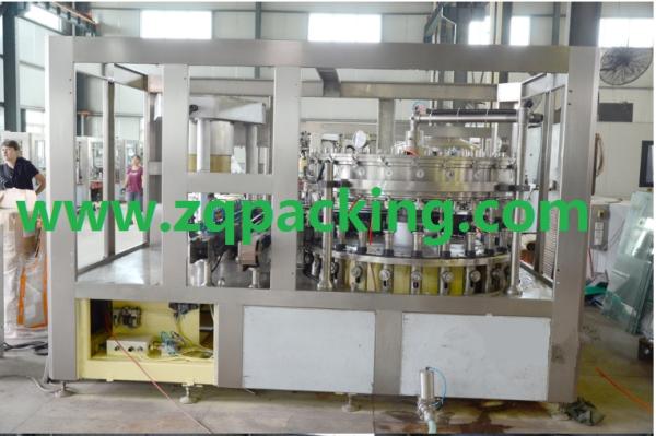 Automatic juice bottle aluminum foil sealing machine
