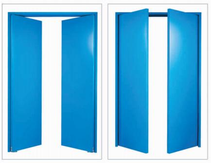 GMP Standard Cleanroom Swing Door , Galvanized Steel Pharmaceutical Doors