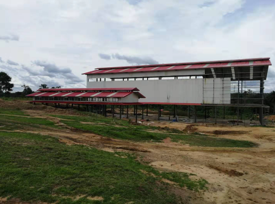 Light Portal Frame Structure Structural Roofing Modular House Prefabricated Construction Building