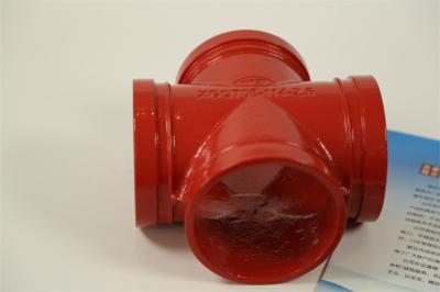 High Pressure Resistant 4 Way Pipe Fitting With Ductile Iron ANSI Standard