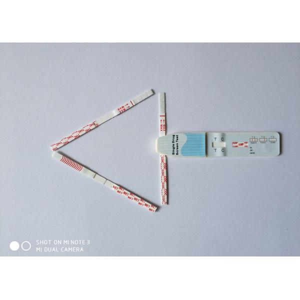 Cut - Off 1000ng/Ml Pregabalin Drug Abuse Test Kit 4mm Strip , Time 5 -15 M