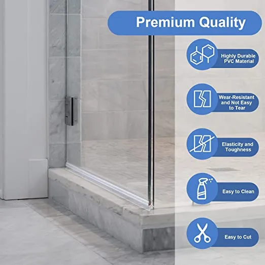 Glass Shower Door Seal Strip Frameless Weatherproof Shower Door Seal Strip Silicone Rubber