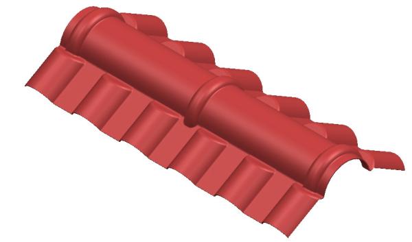 Customizable Plastic PVC Roof Tile Machine