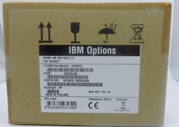 90Y8877 90Y8878 IBM Hard Disk 300G SAS 2.5 X3650M4 Spot Stock Inventory