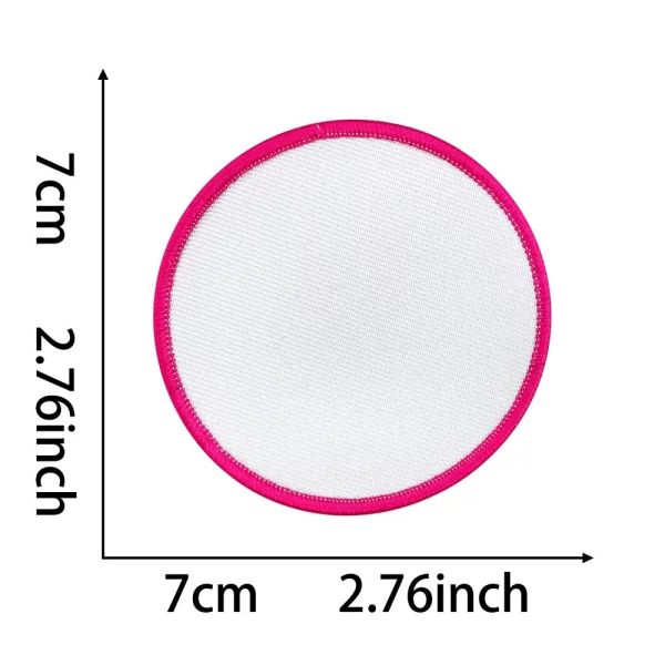 Custom Sublimated Patches Hat Patches Blank Patches For Heat Press