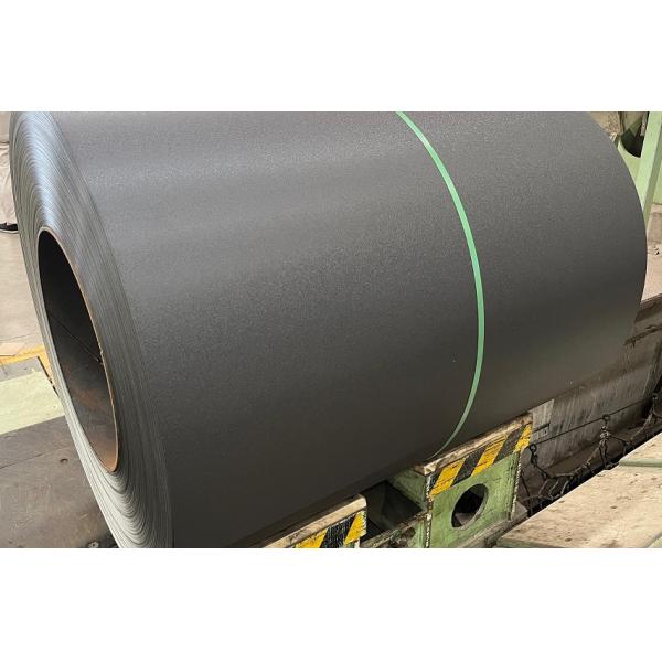 RAL9005 Черный матовый текстурированный Z275 оцинкованная сталь PPGL цветной покрытый лист