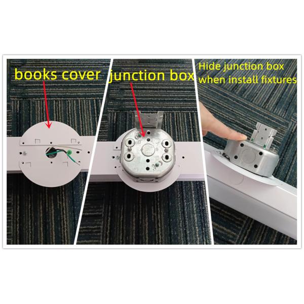4FT 46W Linear Strip Surface Mount Linkable Led Light Fixtures Perfect for Commercial