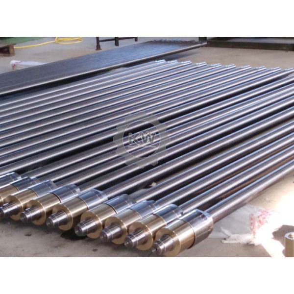 Stainless Steel Trapezoidal Leadscrews High Flatness 1000mm Lead Screw