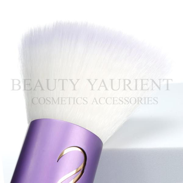 SA8000 Single Side Angled Contour Brush Synthetic Hair Long Kabuki Brush