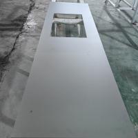 Equipamento de cozinha 430 Chapa decorativa de aço inoxidável Largura 1500 mm Resistência a arranhões