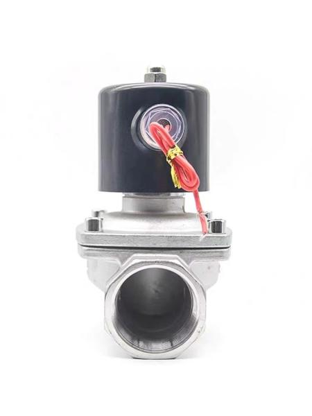 FC Water CF8 Solenoid Valve Stainless Steel NPT/BSPP/BSPT Thread Straight Through Type