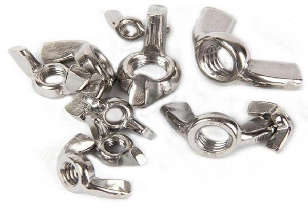 M6 M8 Stainless Steel SS304 316 butterfly wing nuts DIN314